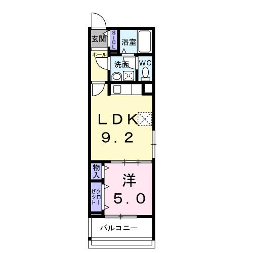 ヒカルサ尼崎若王寺（201） 間取り図画像
