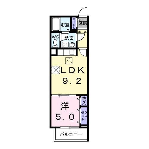 ヒカルサ尼崎若王寺（101） 間取り図画像