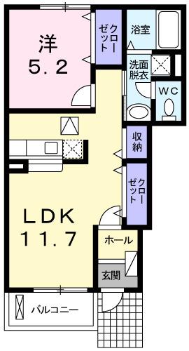 ソレイユ広野（103） 間取り図画像