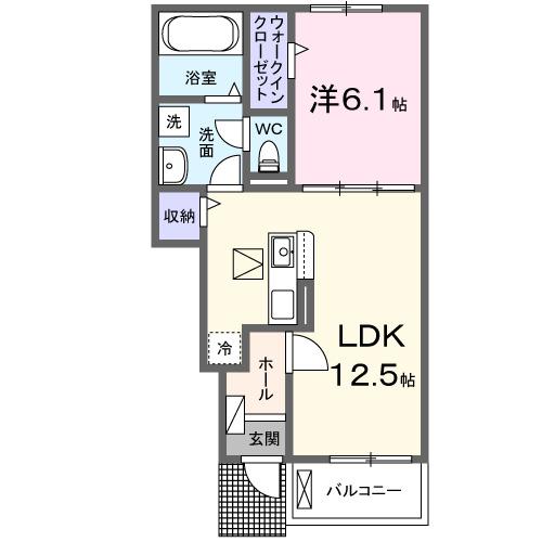ラ　ヴィヴァーチェ（103） 間取り図画像
