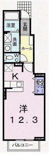 スマイル　タウンＢ（104） 間取り図画像