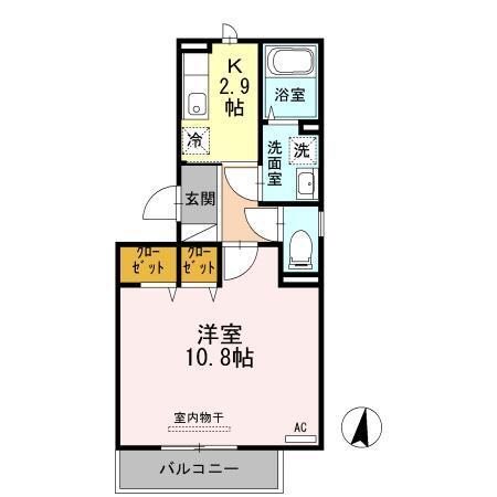 サニーコート（202） 間取り図画像