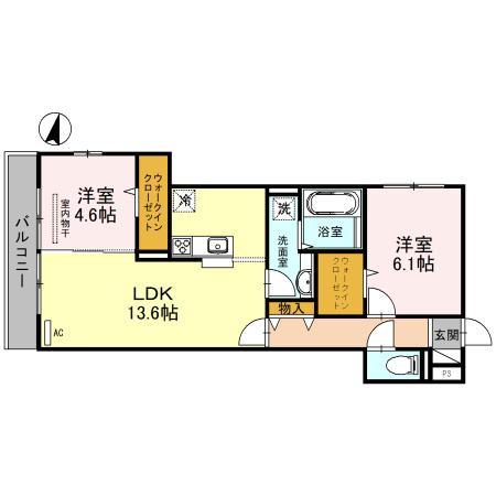 トルチェピーノ（203） 間取り図画像