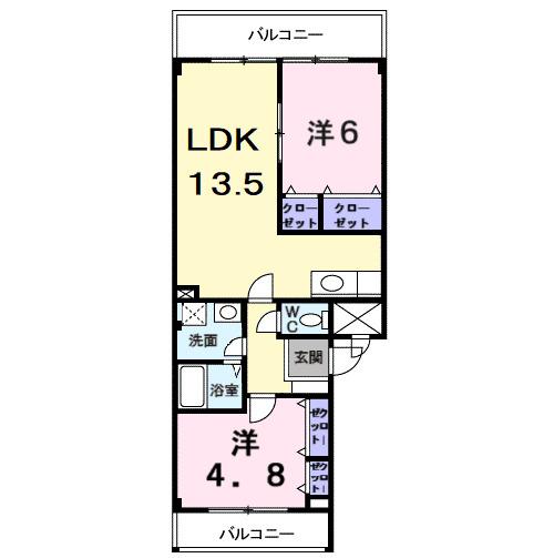 グランドールＵＭ２（306） 間取り図画像
