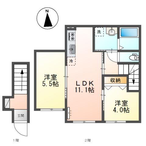 プラシッド　ピュール　(placide pure) 間取り図画像