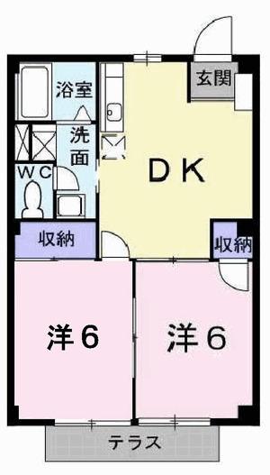 エル・ガーデンＢ（101） 間取り図画像
