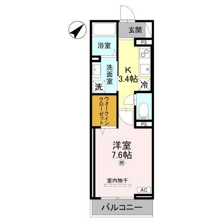レジデンス尾上町（208） 間取り図画像
