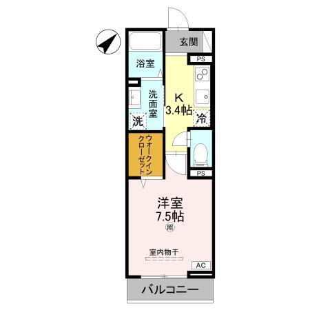レジデンス尾上町（306） 間取り図画像