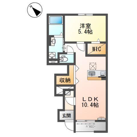 フォレスト宝塚Ⅱ 間取り図画像