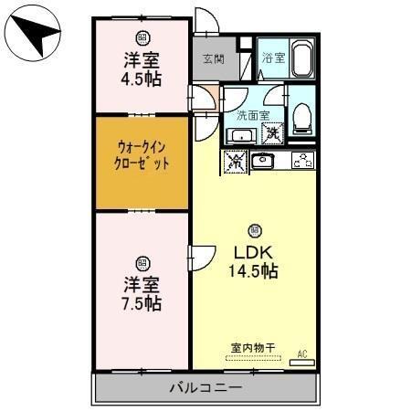 サンコミュニティ（103） 間取り図画像