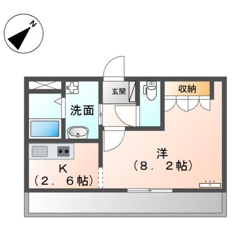 ＬＥＧＡＣＹ　ＧＡＲＤＥＮ　弐番館 間取り図画像