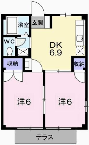 エルプラザ（101） 間取り図画像
