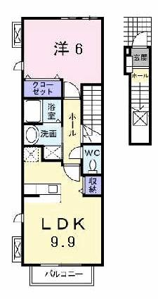 スタビリタ（203） 間取り図画像