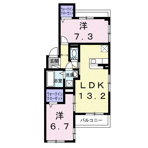 ｃｅｒｎｅ西宮（301） 間取り図画像