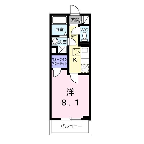 ヒカルサ神戸王塚台Ⅱ（104） 間取り図画像