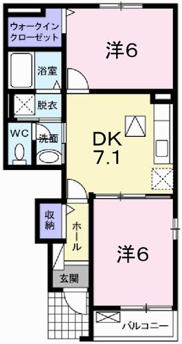 ルシオール（103） 間取り図画像