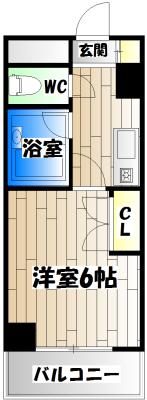 フロール須磨（906） 間取り図画像