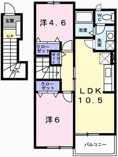 シエル・ソーレ（202） 間取り図画像