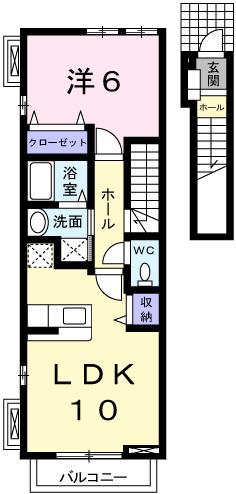 メゾン・リベルタ（205） 間取り図画像