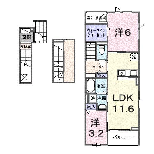 ルミエール　鈴蘭台（301） 間取り図画像