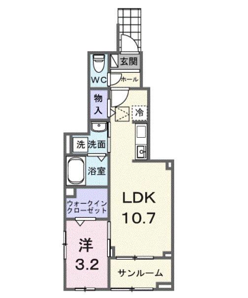 ルミエール　鈴蘭台（103） 間取り図画像