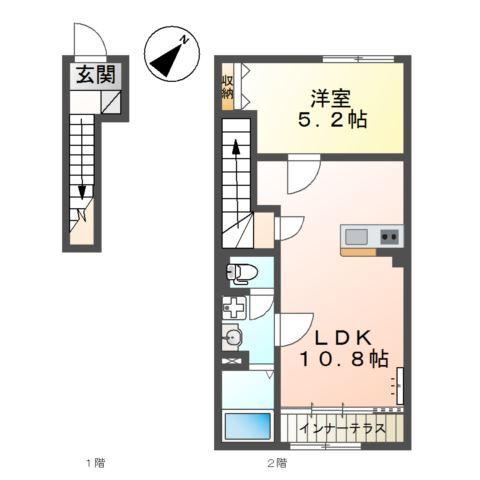 グレイスリー 間取り図画像