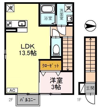 ル･ラルゴ（203） 間取り図画像