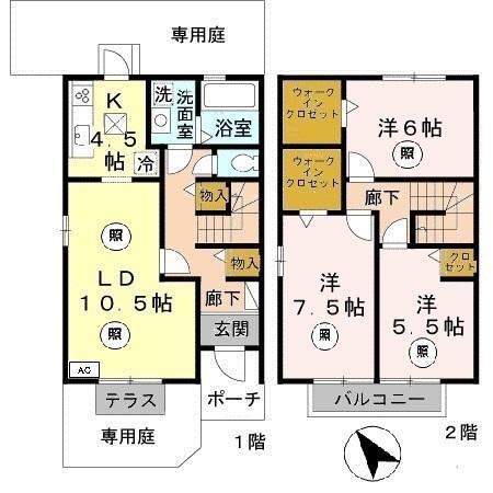 アルコート（1） 間取り図画像