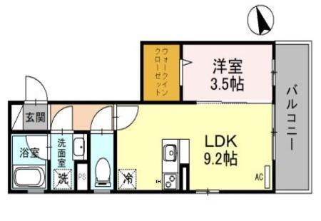 セルファ メゾン 三田（302） 間取り図画像