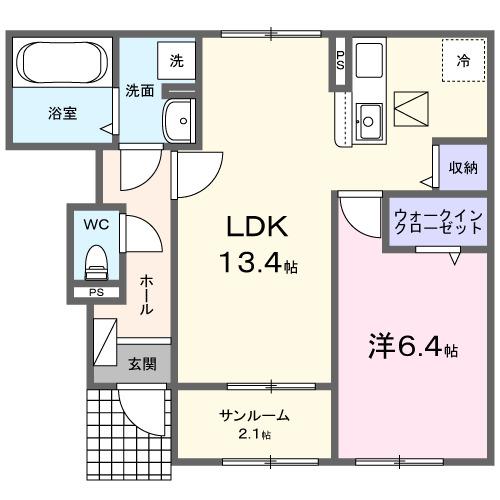 パイオニア　伏（106） 間取り図画像