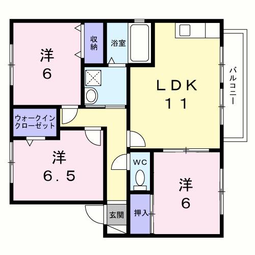 マイルストーンズ（201） 間取り図画像