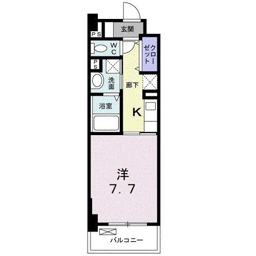 ミルト熊野（226） 間取り図画像