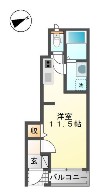 シャルマン 間取り図画像