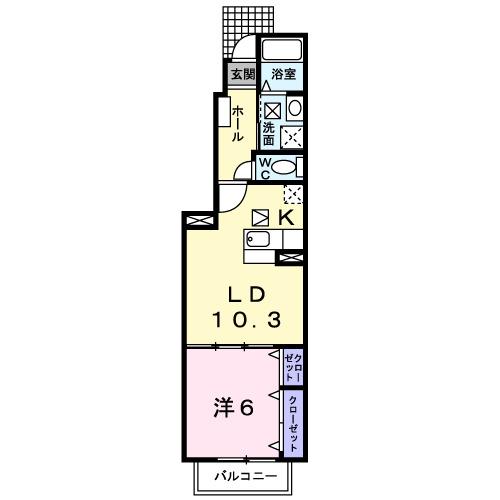 ヴィラ・セレーノ（106） 間取り図画像