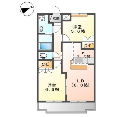 プレアデス　エデン 間取り図画像