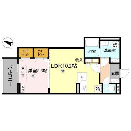 CORTE　BREEZA御影（202） 間取り図画像