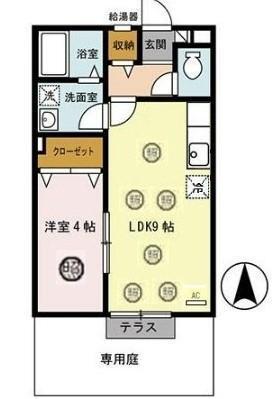 サンライズ（106） 間取り図画像