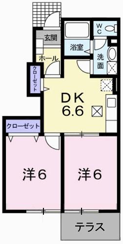 ピュアメゾン（101） 間取り図画像
