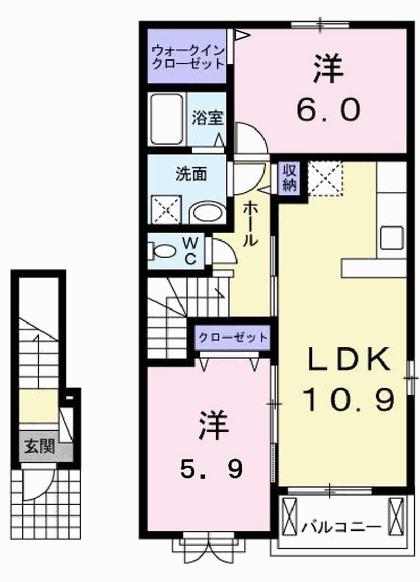 アン　シャイン（202） 間取り図画像
