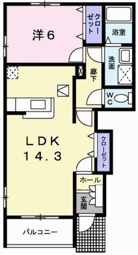 サニーガーデン（101） 間取り図画像