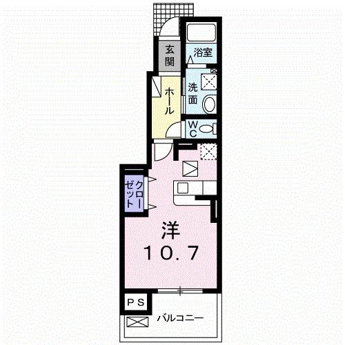 ラフェリオ１０５９（102） 間取り図画像