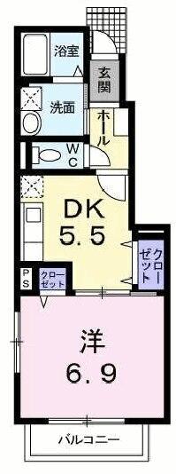 ソレイユ（106） 間取り図画像