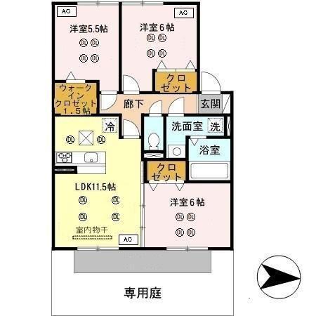 間取り図写真