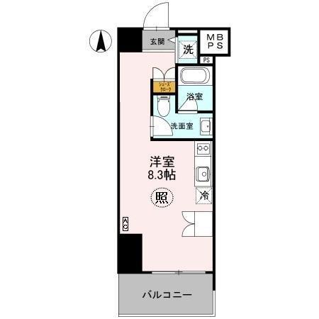 Vista Grande 東灘（704） 間取り図画像