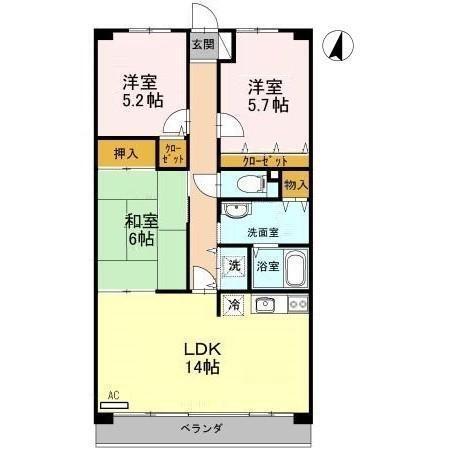 シルトクレーテ青山（202） 間取り図画像