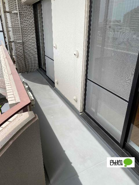 神戸市東灘区本山南町マンション バルコニー