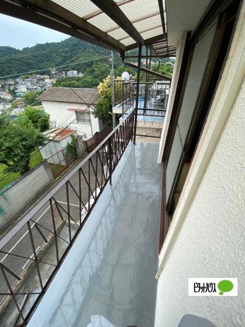 花山町2丁目戸建て（1） バルコニー