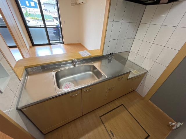 加古川市野口町坂元北アパート キッチン