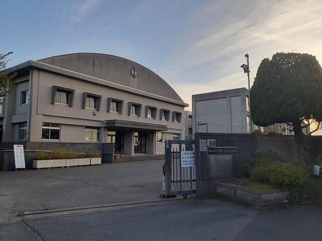 野口南小学校：535m
