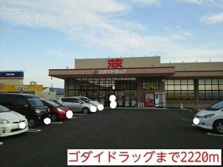 ゴダイドラッグ：2220m